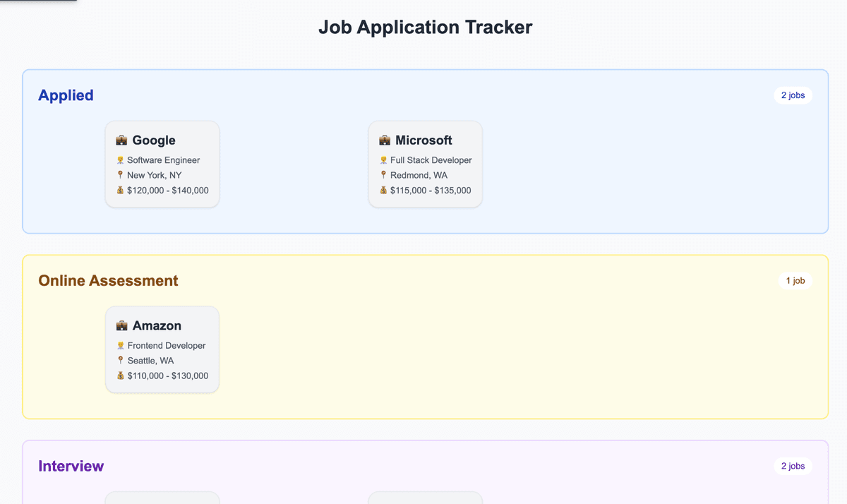Job Application Tracker